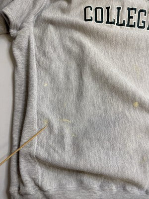 Vintage Manhattan College Champion Reverse Weave Crewneck Sweatshirt 2XL 90s