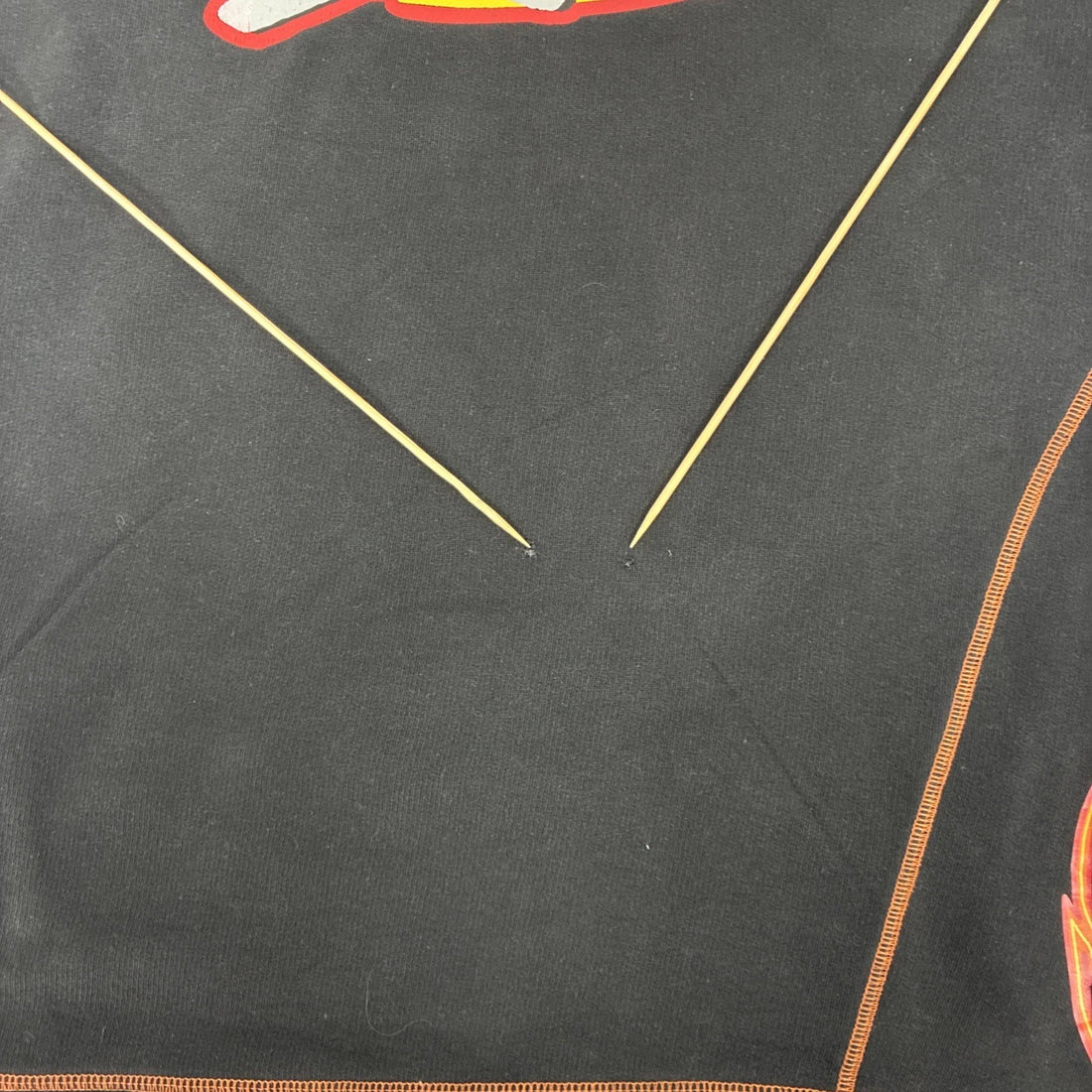 Ski Doo Team Flame Crewneck Sweatshirt Size XL Spell Out