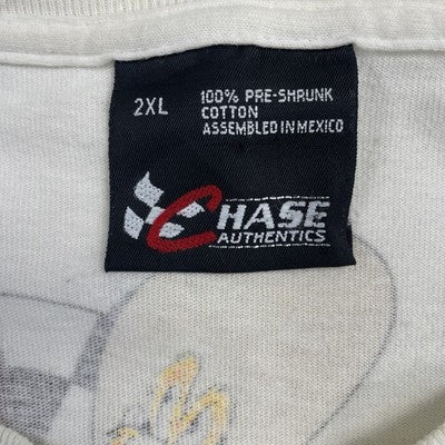 Vintage Jeff Gordon Looney Tunes Racing T-Shirt 2XL All Over Print 2001 NASCAR