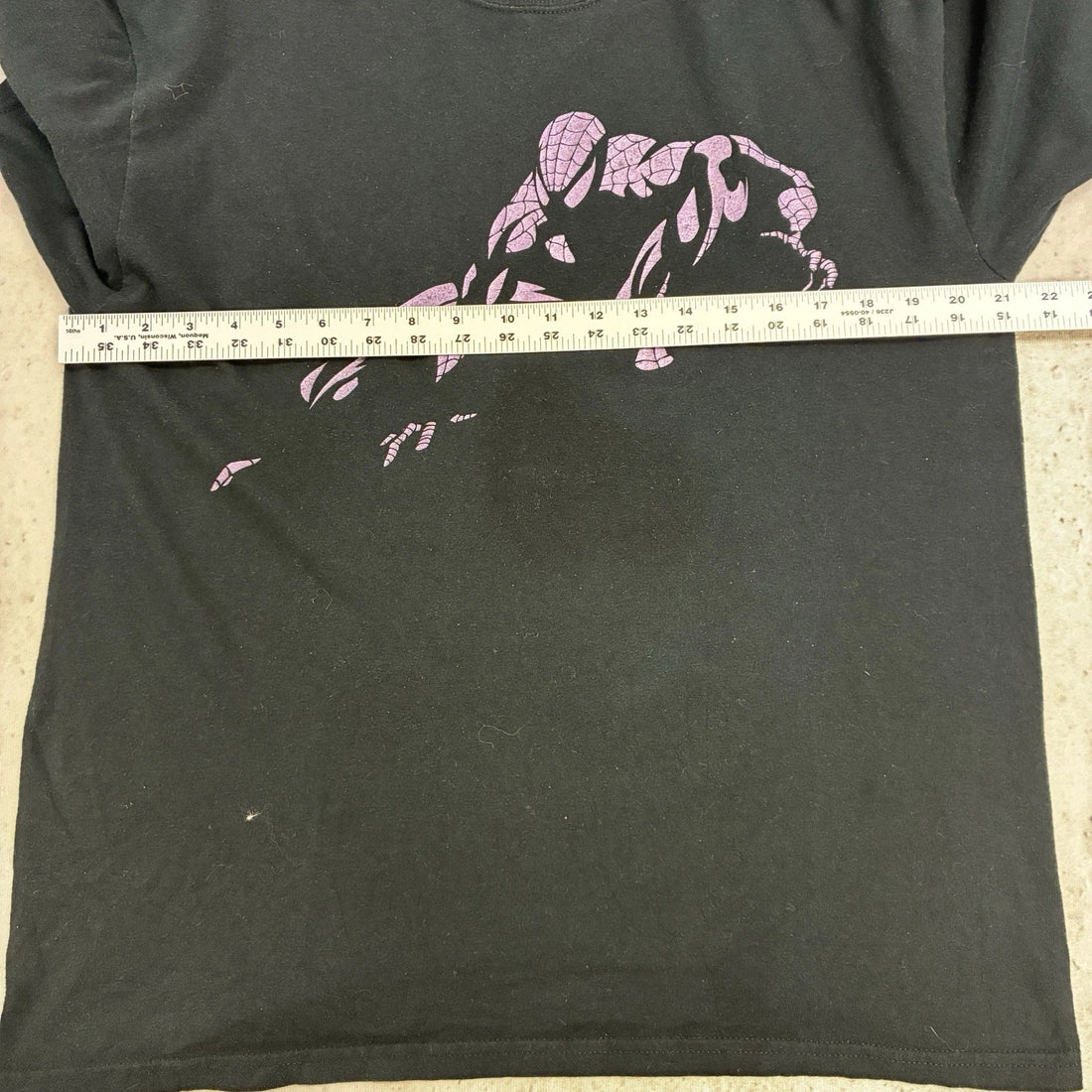 Spider-Man Marvel Mad Engine Foil T-Shirt Size Large
