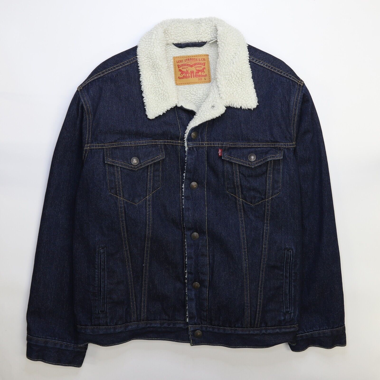 Levis lined trucker jacket deals