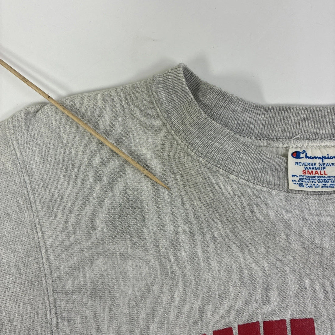 Vintage Stony Brook Champion Reverse Weave Crewneck Sweatshirt Size Small 80s