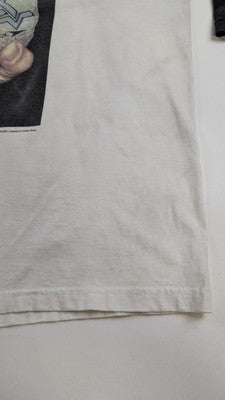 Vintage Weezer American Rock Cinder Block Raglan T-Shirt Size Large Band 2001