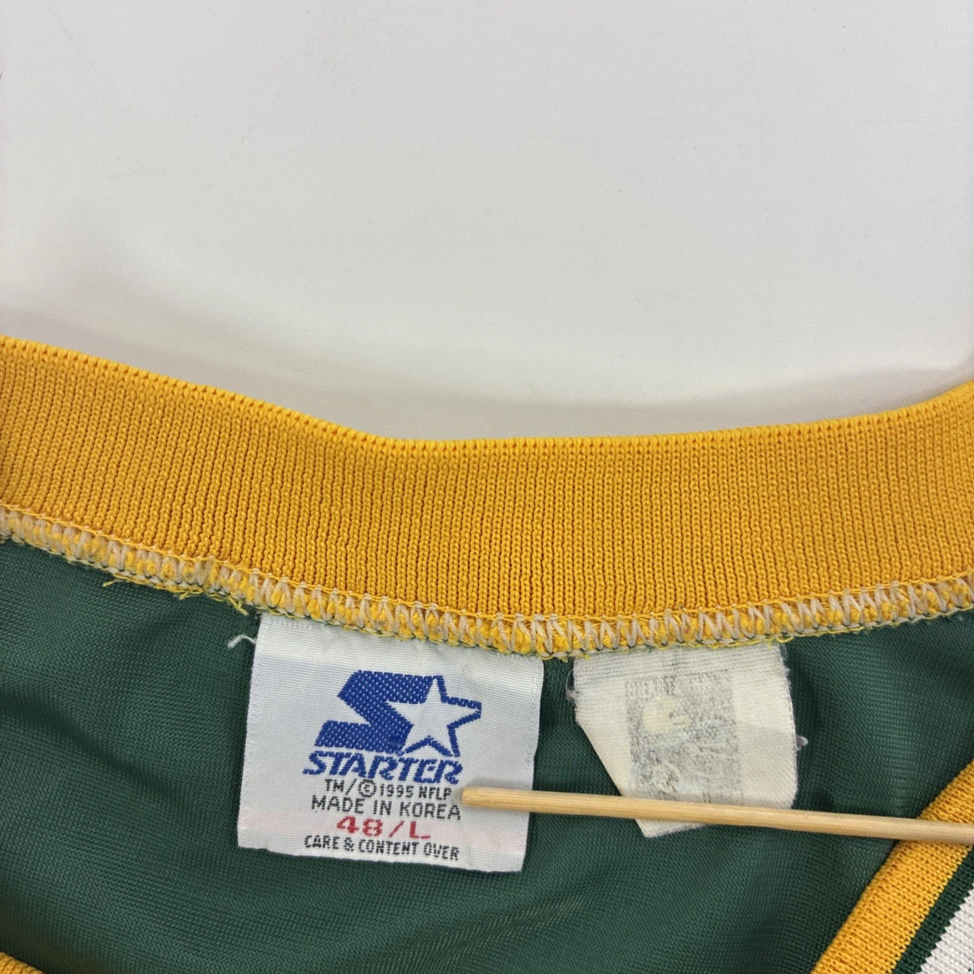 Vintage Green Bay Packers Brett Favre Starter Jersey Size Large NFL