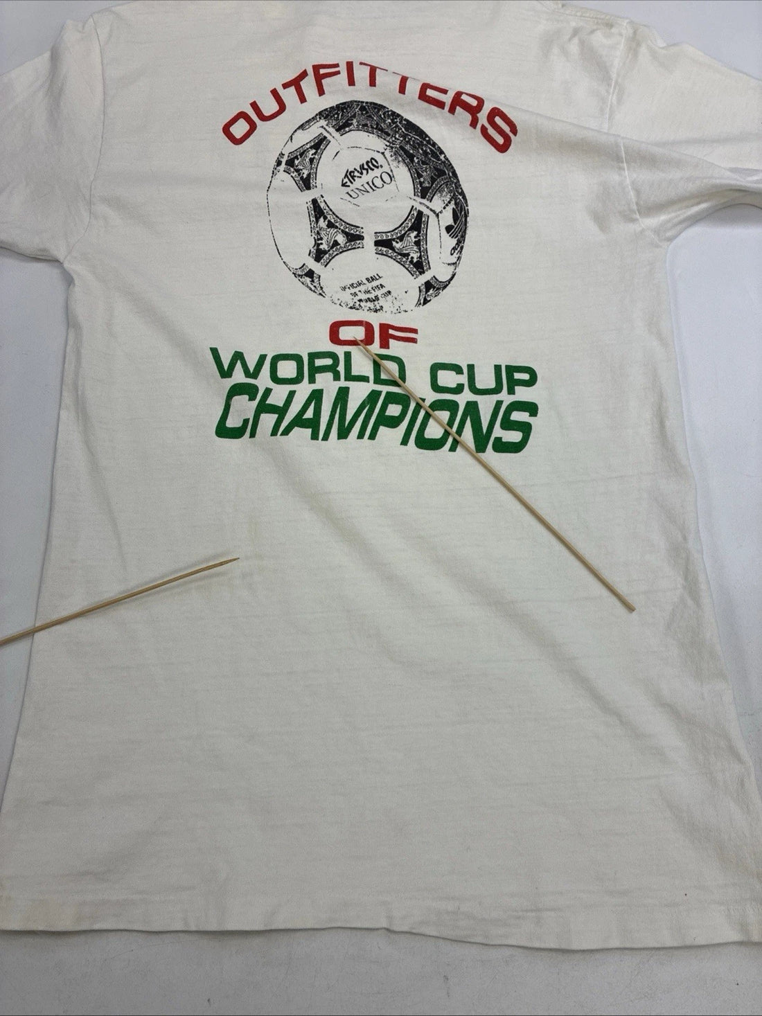 Vintage Germany World Cup Champs Italy 1990 T-Shirt XL FIFA