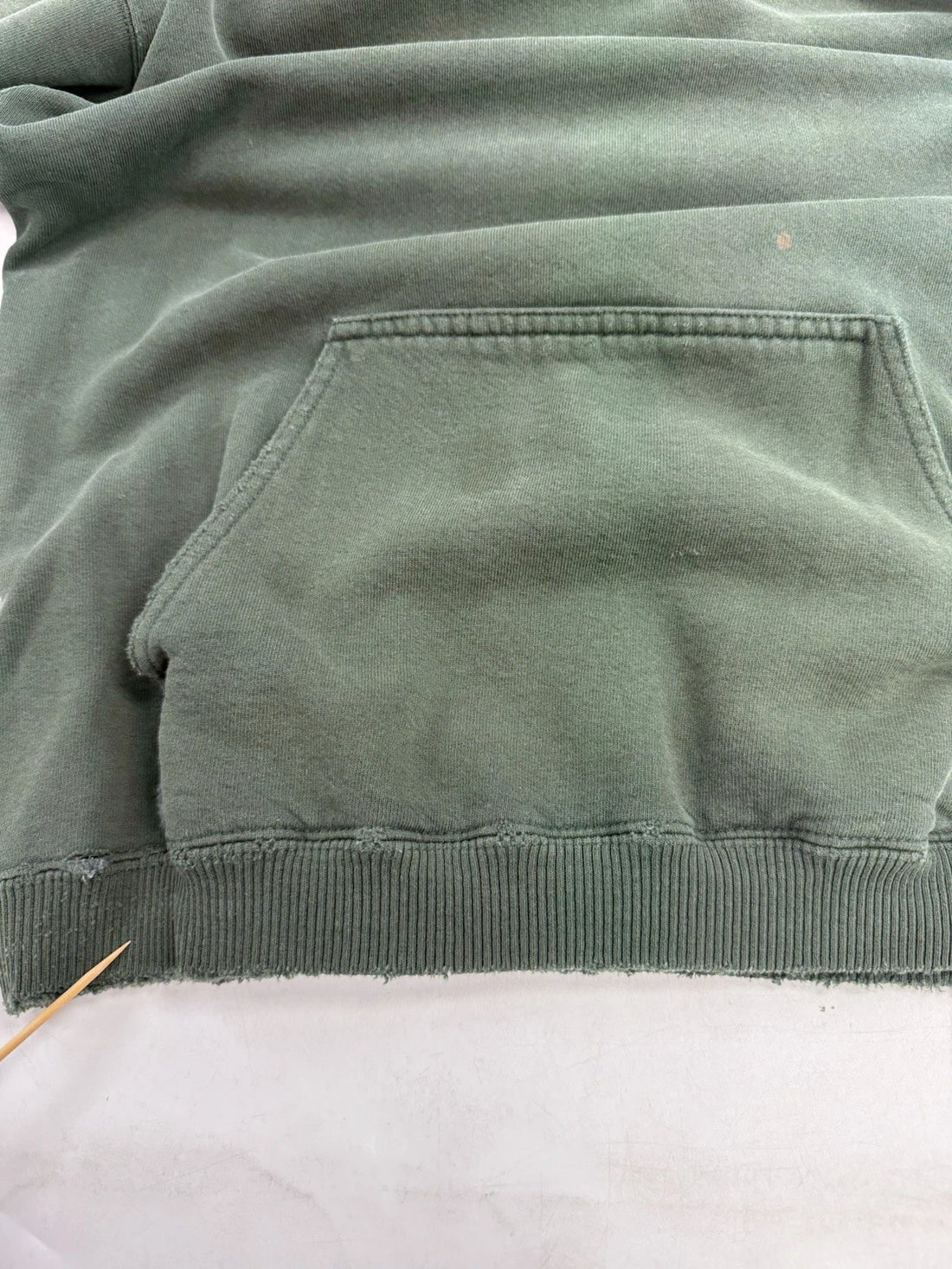 Vintage Nike Sweatshirt Hoodie Size Large Green Distressed 90s