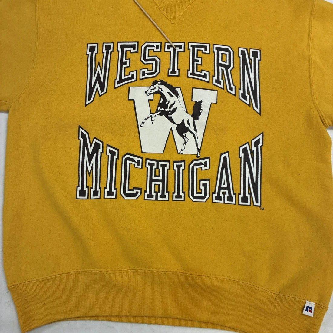 Vintage Western Michigan Broncos Russell Athletic Sweatshirt Large 90s NCAA
