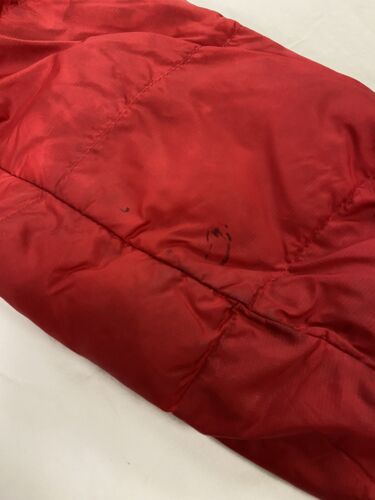 The North Face Puffer Jacket Size Large Red 700 Down Insulated