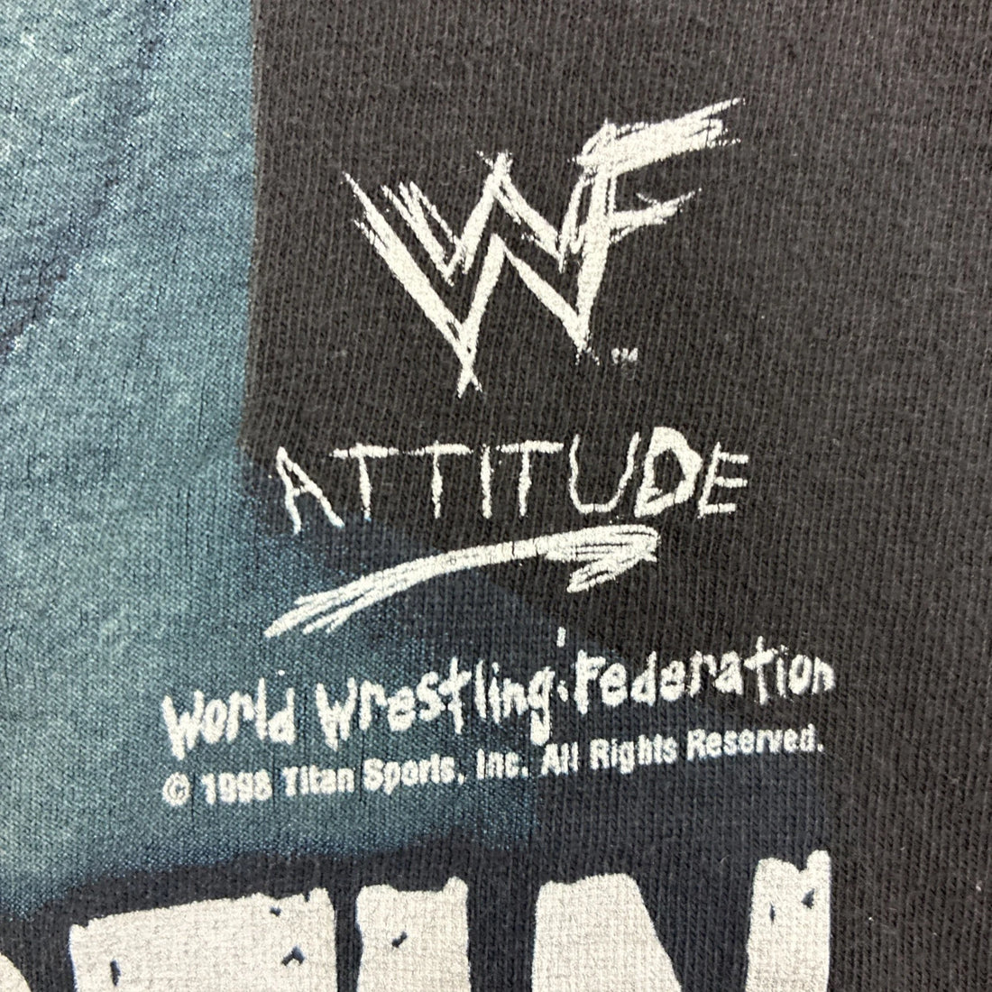 Vintage Stone Cold Attitude Era Wrestling T-Shirt Size Medium 1998 WWF WWE