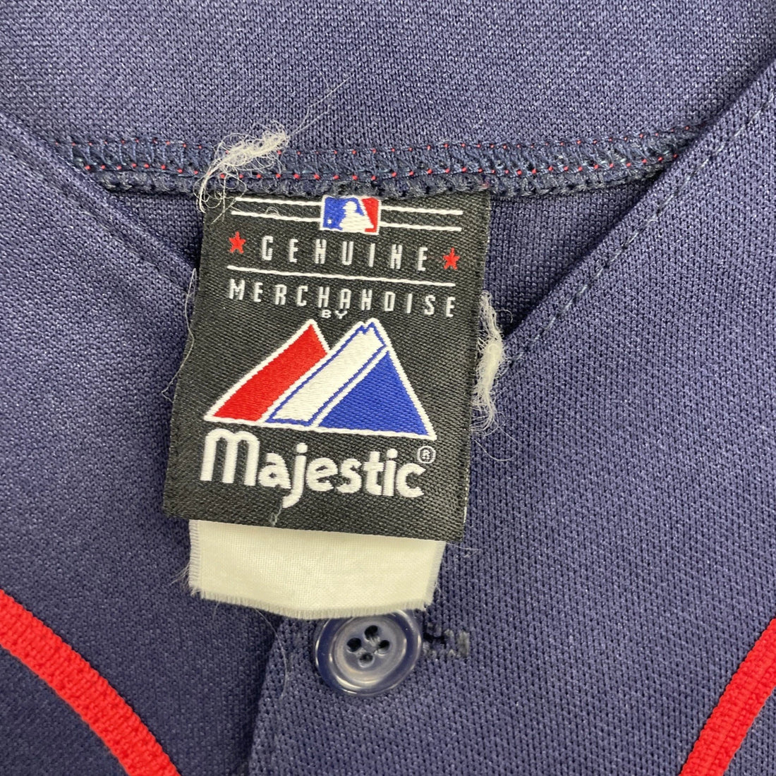 Minnesota Twins Majestic Jersey Size Large Blue MLB