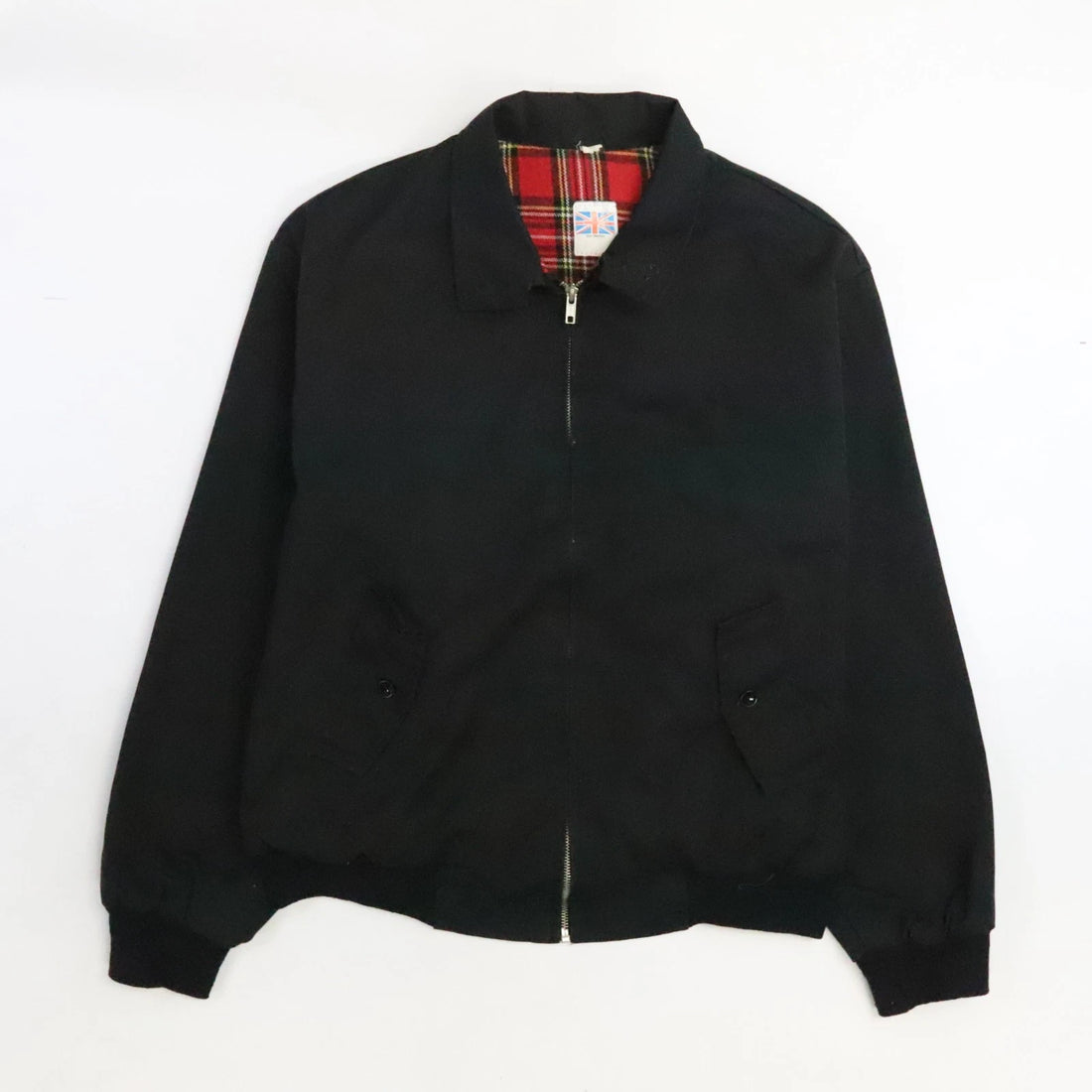 Vintage Bomber Jacket Size Medium Plaid Lined