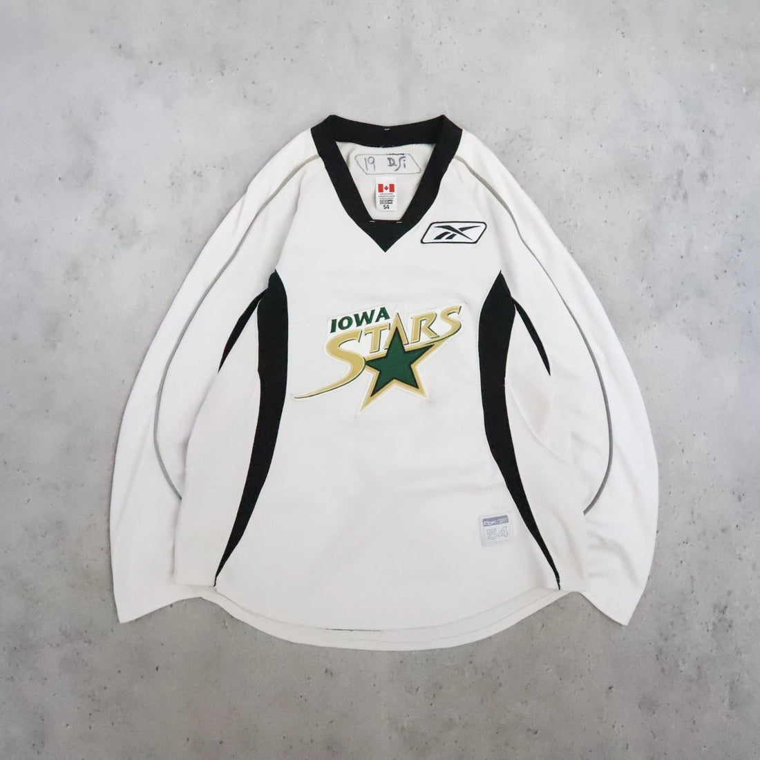 Iowa Stars Authentic Reebok Jersey Size 54 AHL