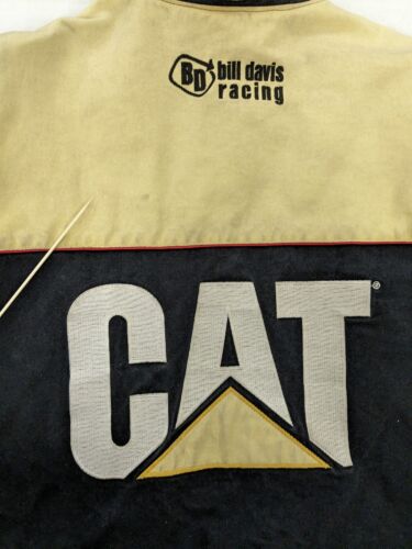 Vintage Ward Burton Cat JH Design Racing Jacket Size XL NASCAR