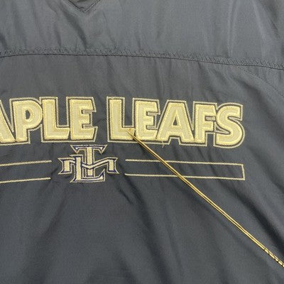 Vintage Toronto Maple Leafs CCM Pullover Windbreaker Light Jacket Size 2XL NHL