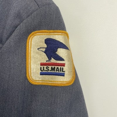 Vintage USPS US Mail Letter Carrier Uniform Work Jacket Small 70s