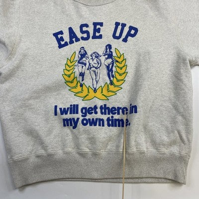 Vintage Ease Up Marathon Running Crewneck Sweatshirt Size Medium