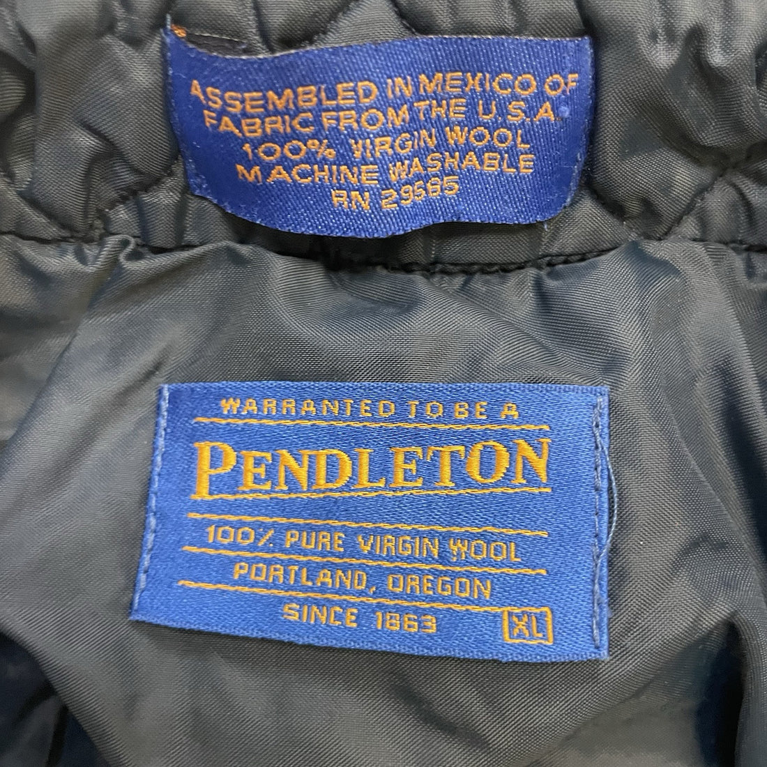 Vintage Pendleton Wool Lodge Button Up Shirt Size XL Tartan Plaid