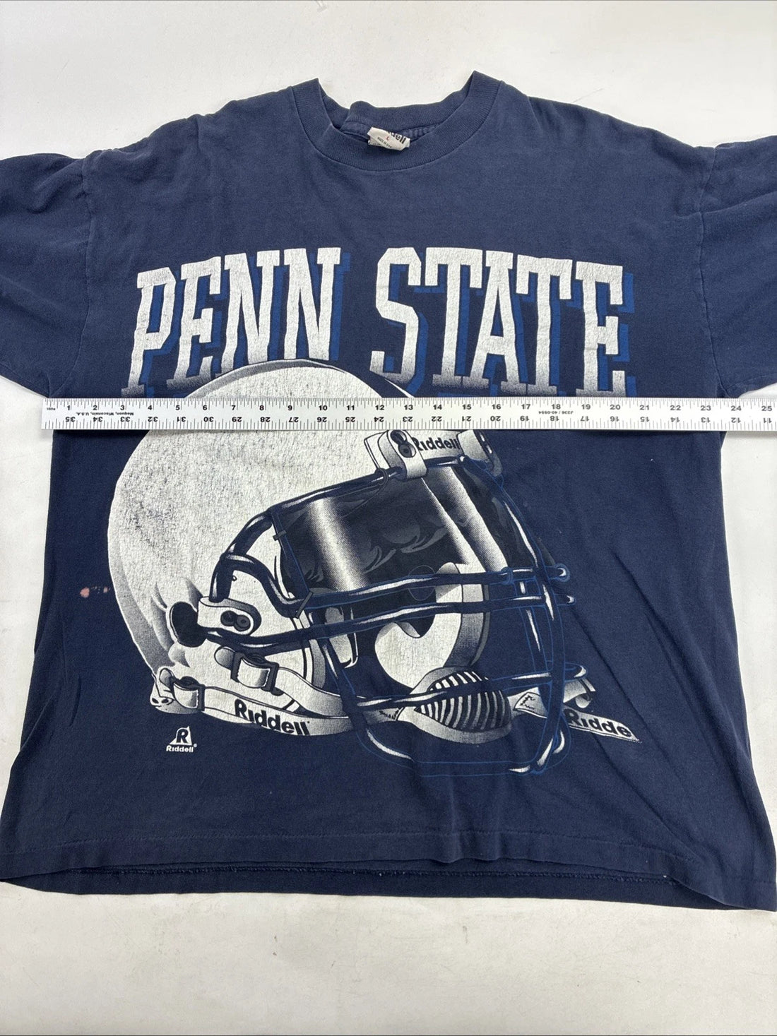 Vintage Penn State Nittany Lions Football Helmet T-Shirt Size XL NCAA