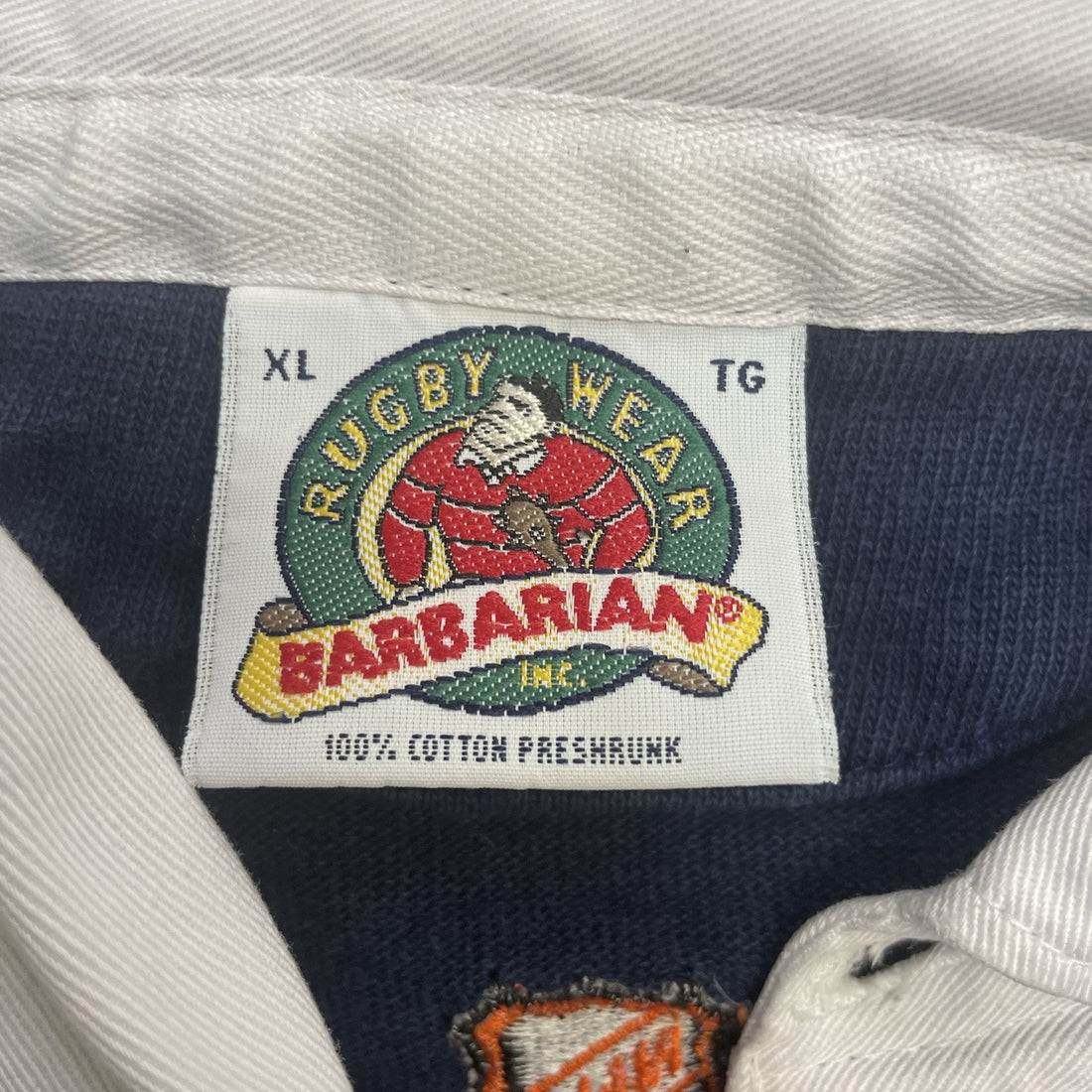 Vintage Toronto Maple Leafs Barbarian Rugby Shirt Size XL NHL