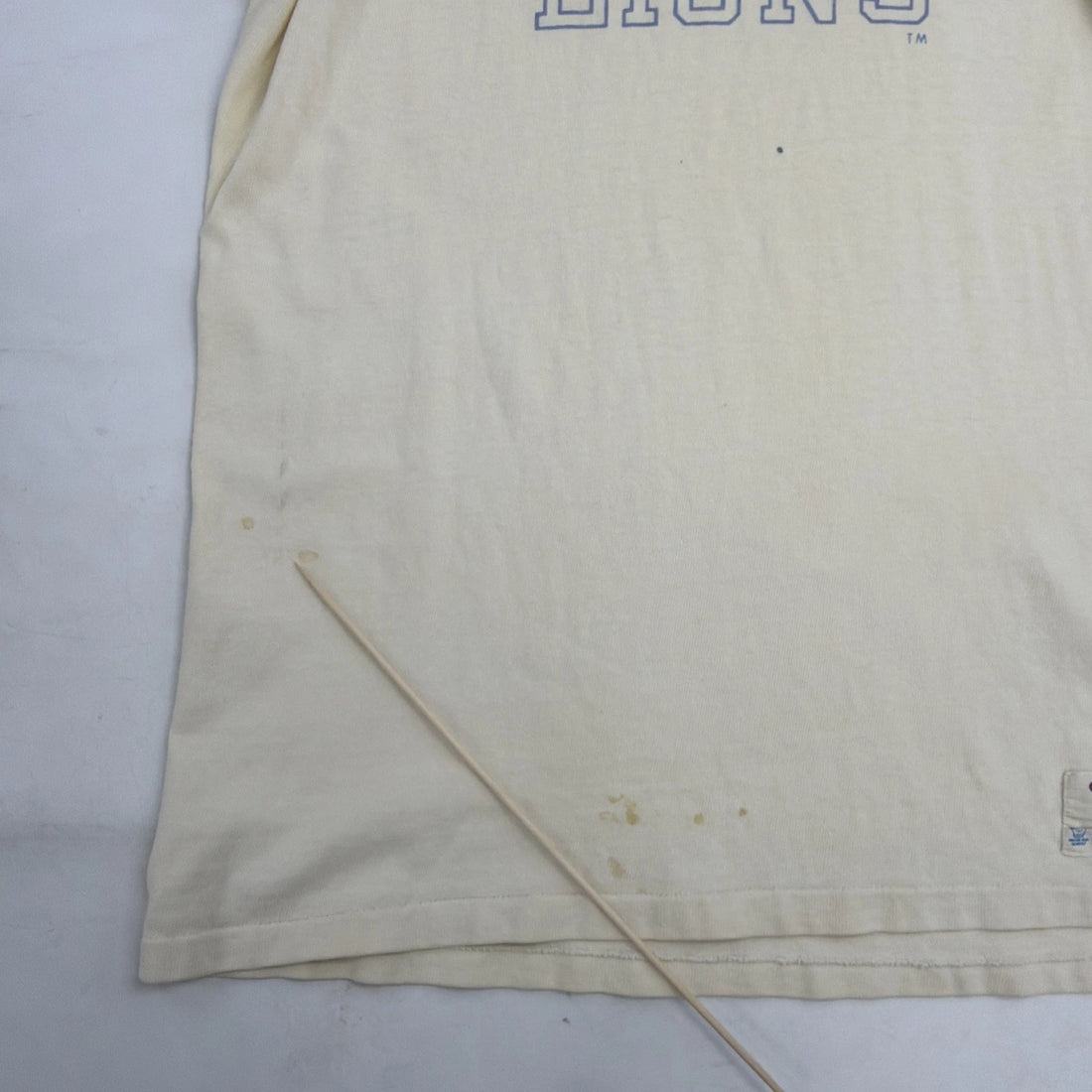 Vintage Detroit Lions Champion T-Shirt Size Large 70s NFL