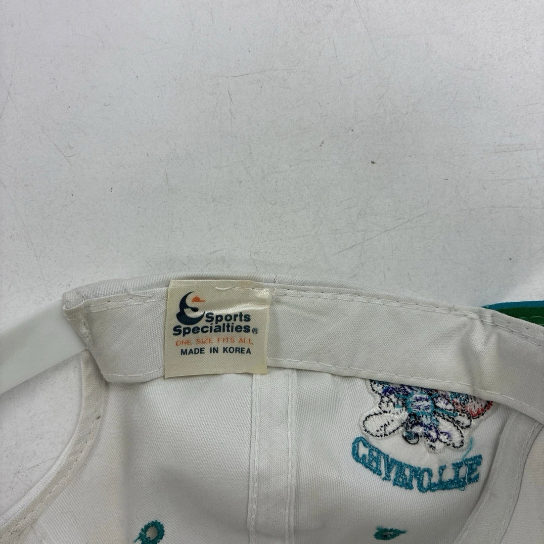 Vintage Charlotte Hornets Sports Specialties Twill Snapback Hat OSFA 90s NBA