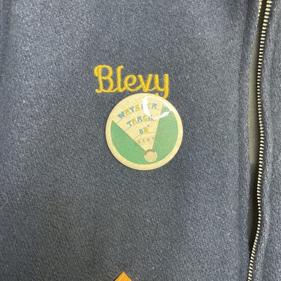 Vintage Wayzata Wool Varsity Lettertman Cheerleading Jacket Womens Medium 80s