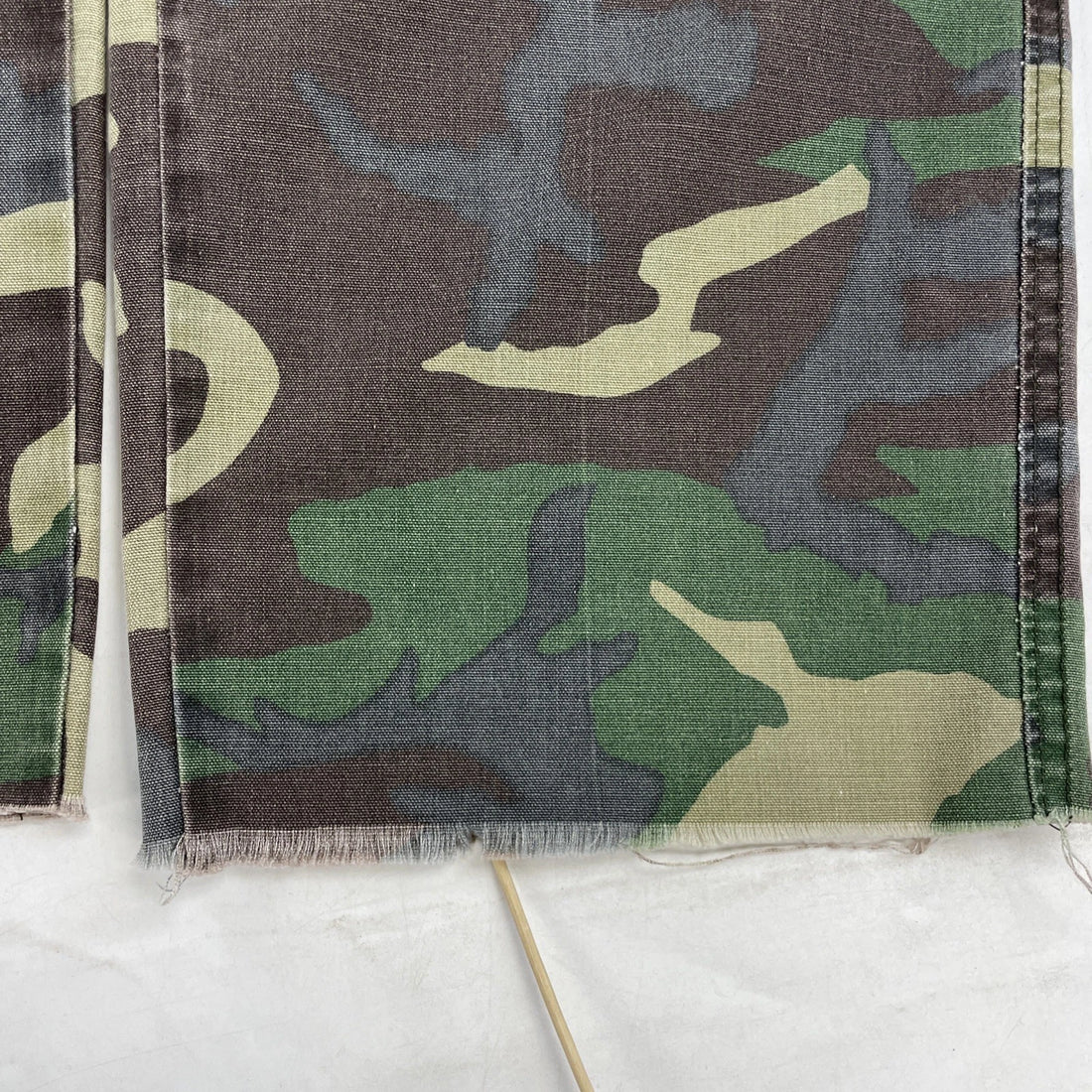 Vintage Bee Gee Woodland Camo Military Cargo Pants Size 36 X 34 70s
