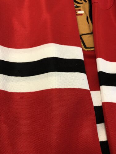 Vintage Chicago Blackhawks Maska CCM Hockey Jersey Size Medium Red 90s NHL