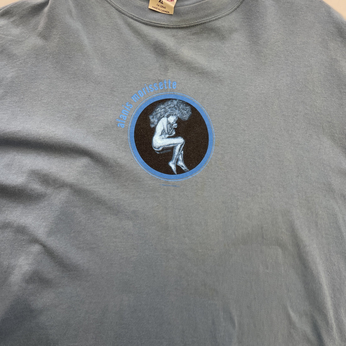 Vintage Alanis Morissette Supposed Former Infatuation Junkie T-Shirt XL Music