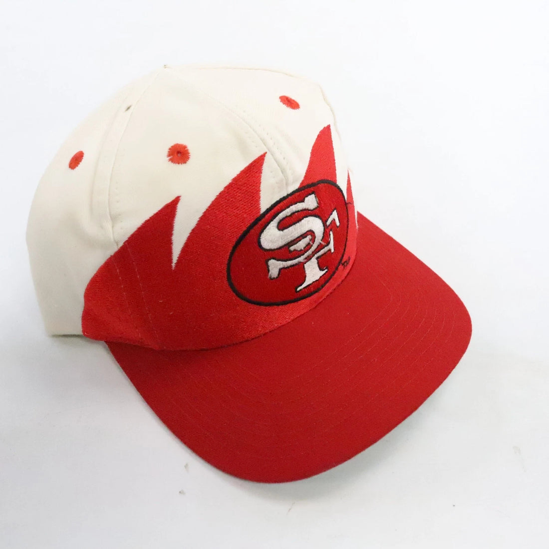 Vintage San Francisco 49ers Logo Athletic Sharktooth Snapback Hat OSFA NFL