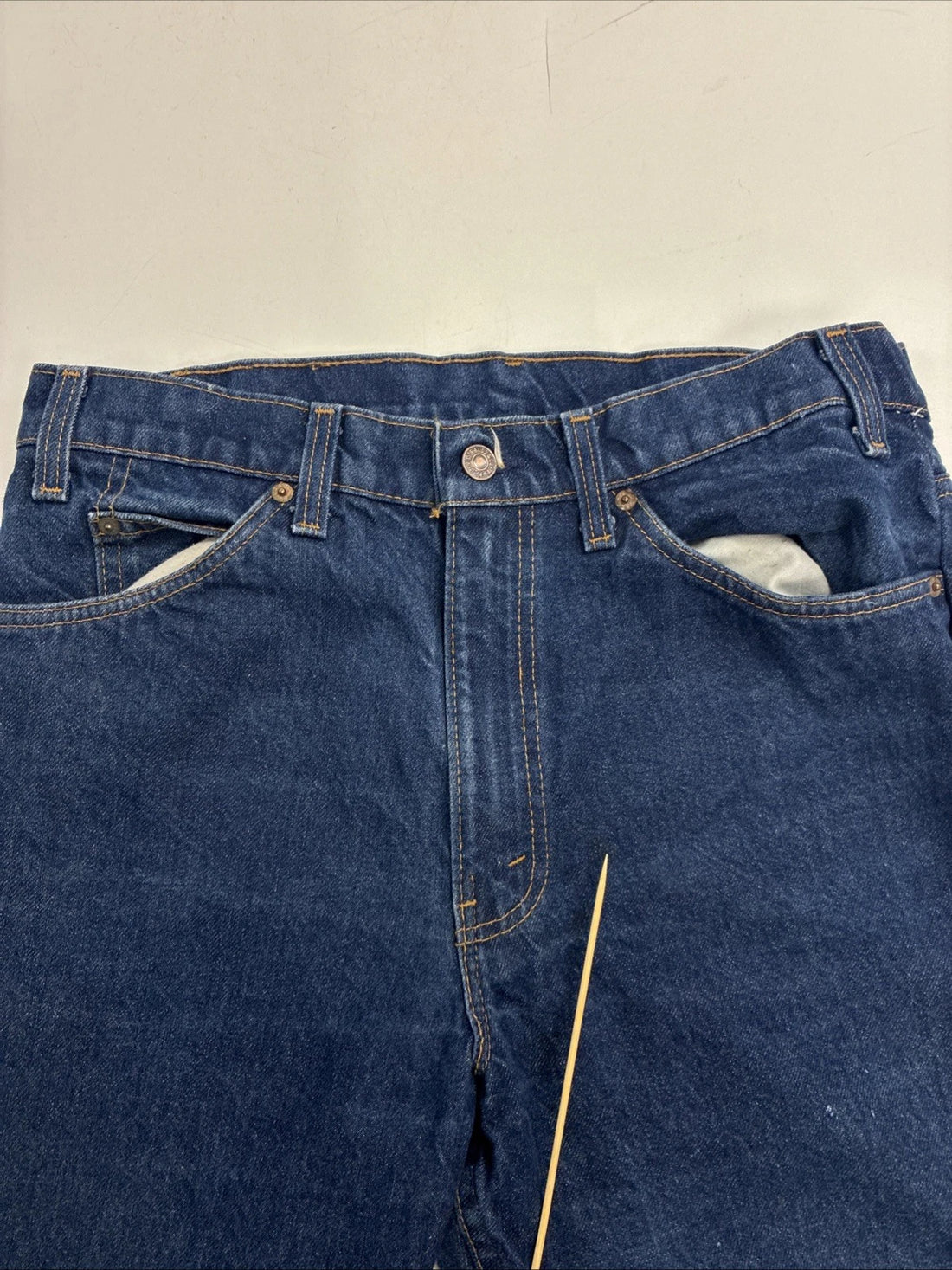 Vintage Levi Strauss & Co 309 Denim Jeans Pants 34 X 31 Orange Tab 40509 0215