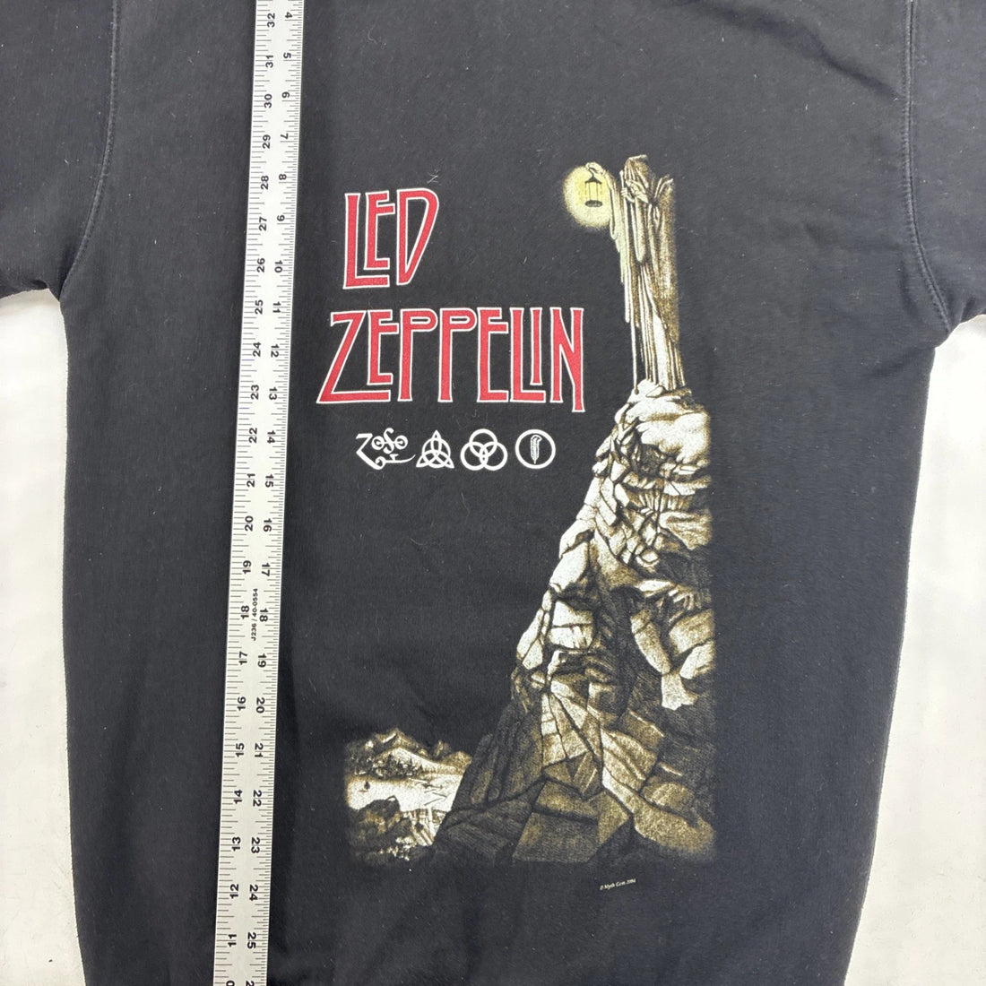 Vintage Led Zeppelin Artimonde Sweatshirt Hoodie Size Medium 2004