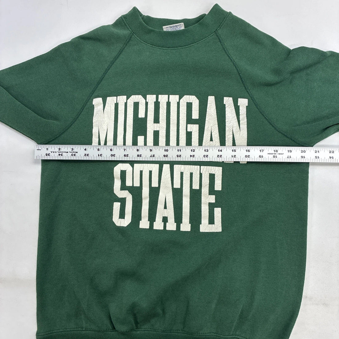 Michigan State Spartans Crewneck Sweatshirt Size Large 80s 90s NCAA