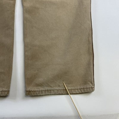 Dickies Canvas Carpenter Work Pants Size 36 X 32 Brown