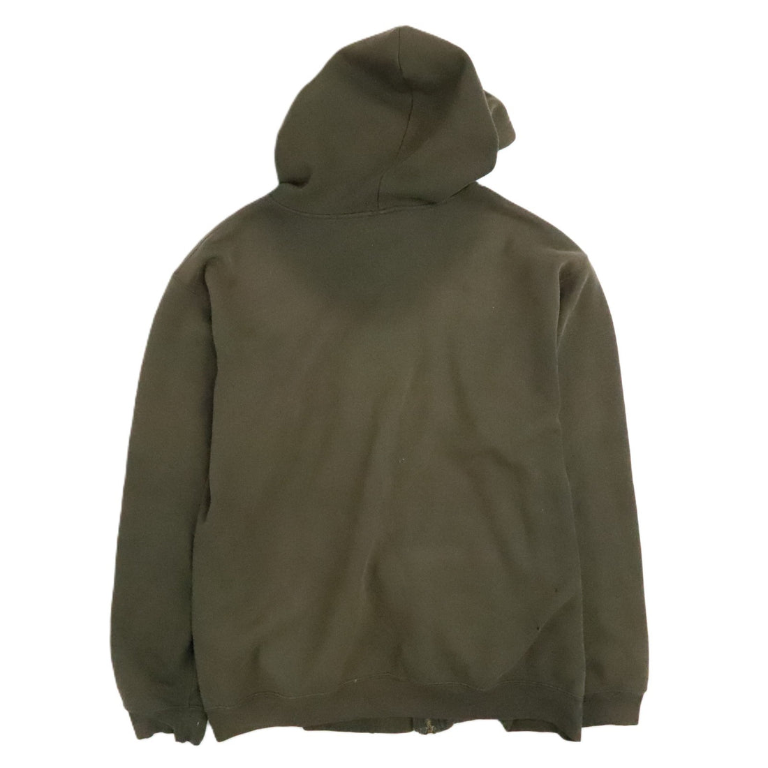 Vintage Carhartt Full Zip Sweatshirt Hoodie Size XL Green
