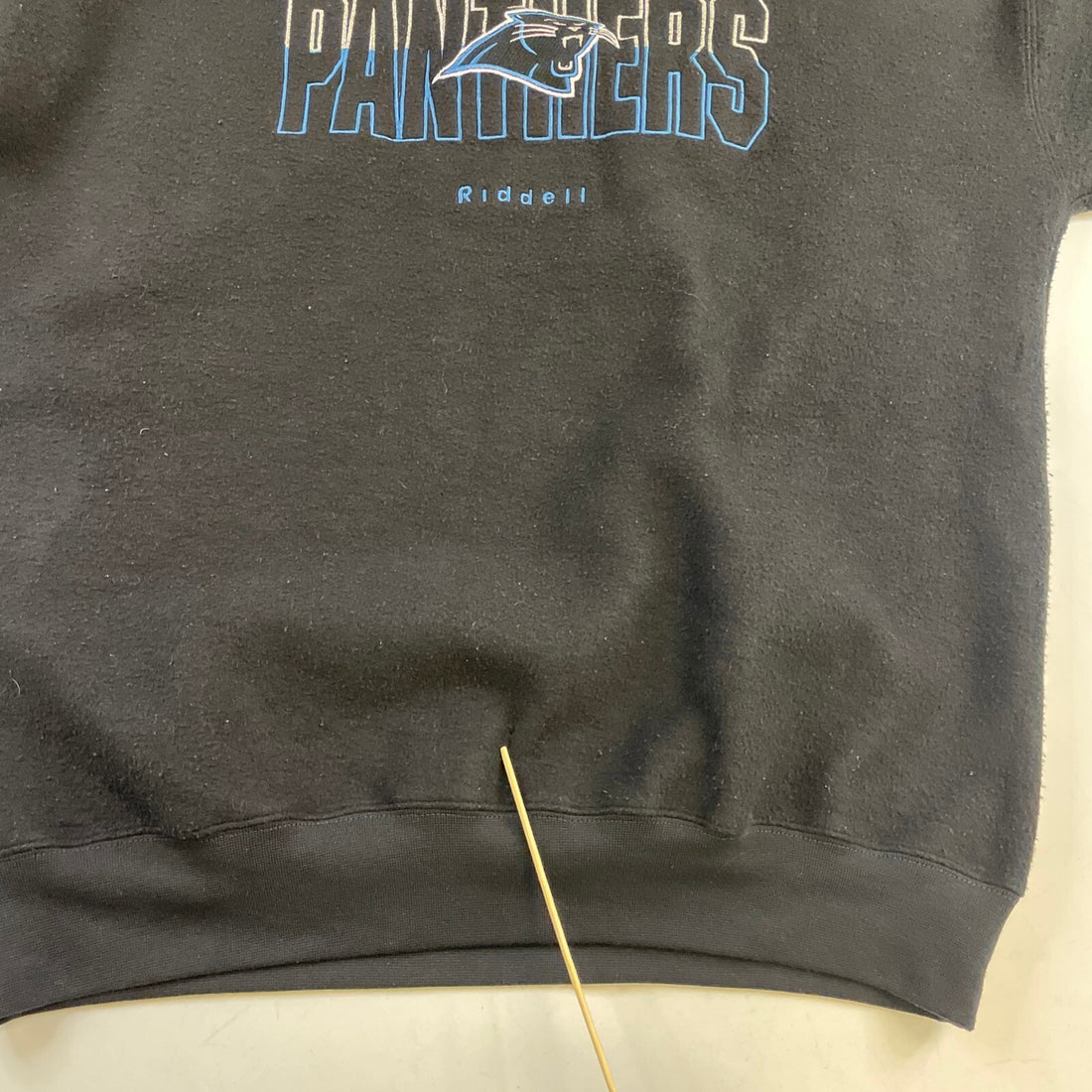 Vintage Carolina Panthers Fleece Sweatshirt Crewneck Size Large NFL