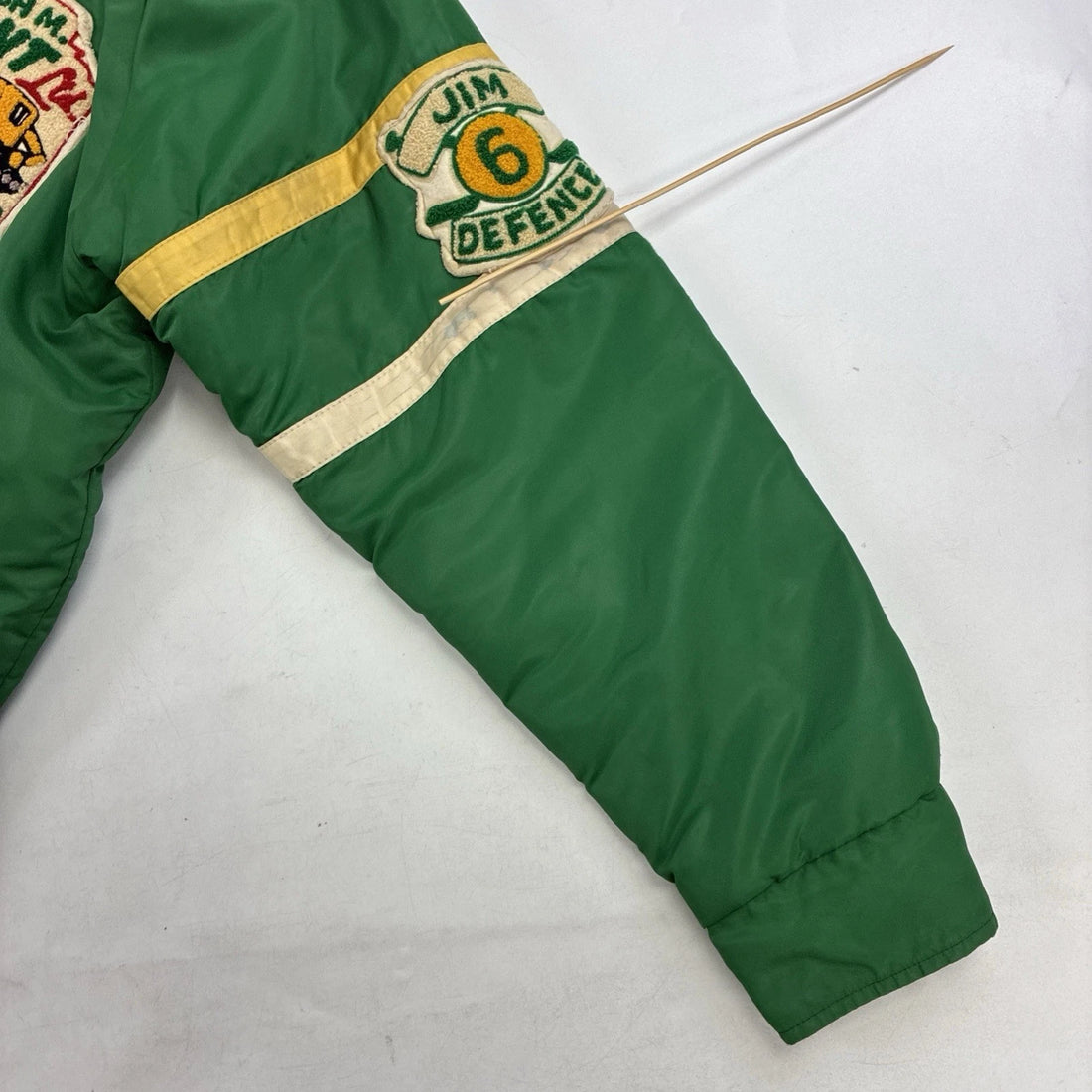 Vintage Hugh M Grant Construction Jacket Size XL Lightning Zip