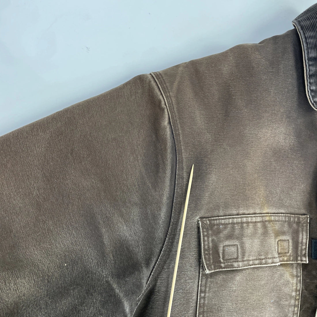 Carhartt Canvas Arctic Work Jacket Size Large Tall C26 DKB