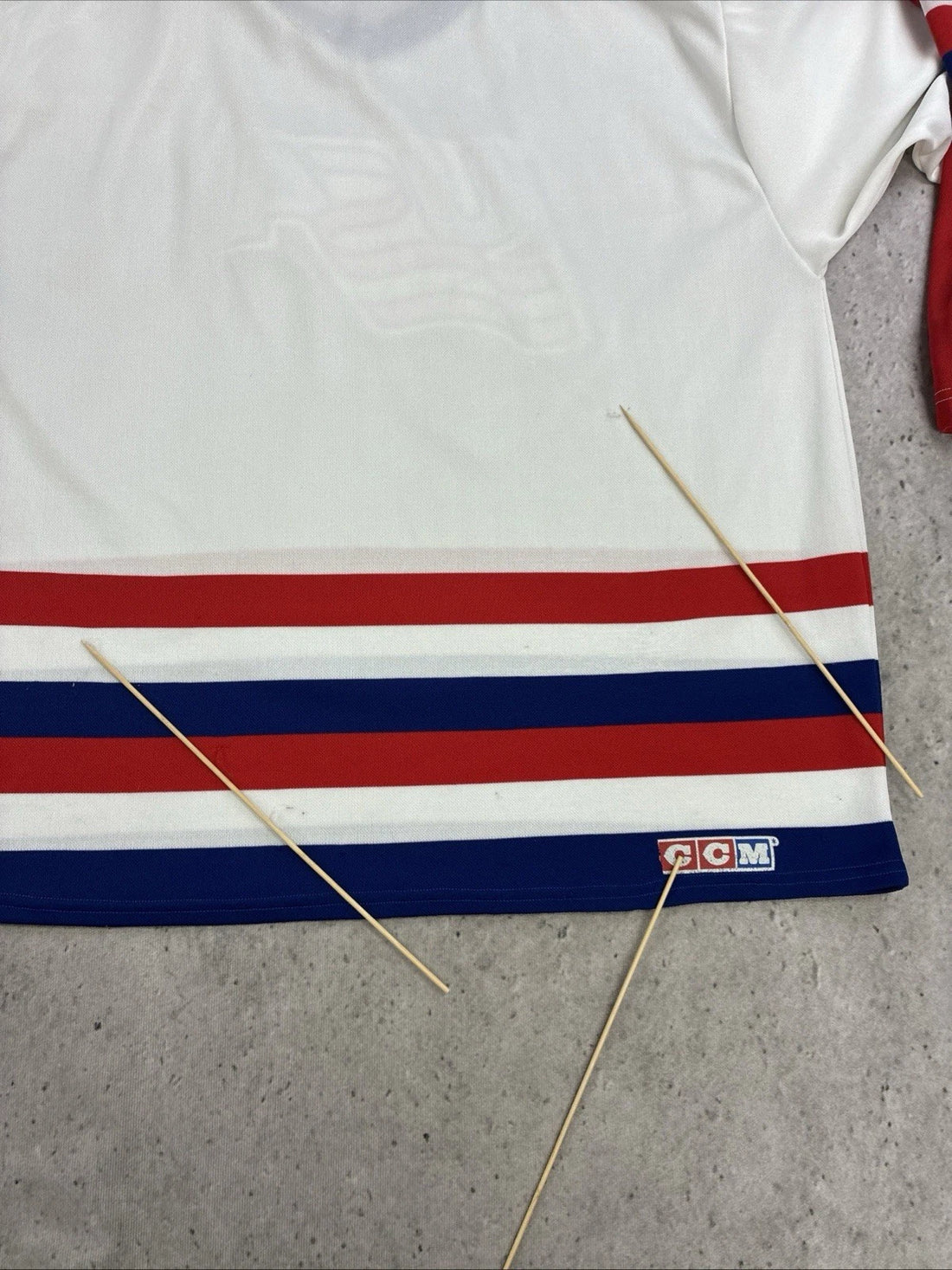 Vintage Team USA CCM Hockey Jersey Size Large IIHF