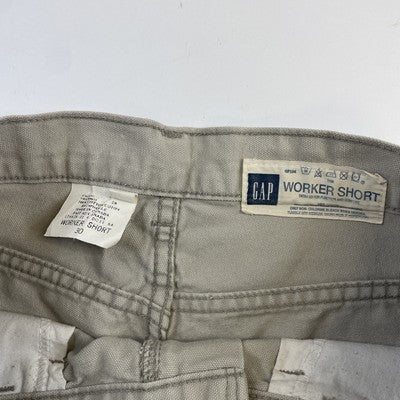 Vintage Gap Worker Shorts Size 30