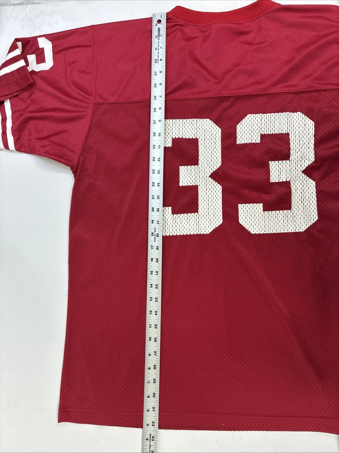 Vintage Wisconsin Badgers Reebok Football Jersey Size Large NCAA