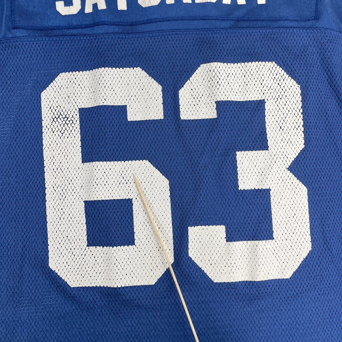 Vintage Indianapolis Colts Jeff Saturday Reebok Jersey Size 5XL NFL