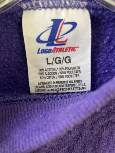 Vintage Minnesota Vikings Sweatshirt Crewneck Size Large Purple NFL