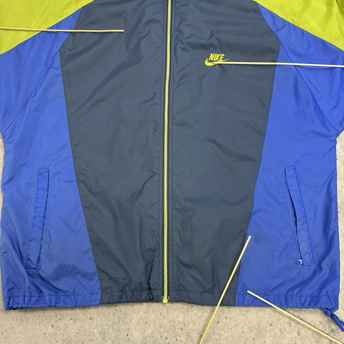 Vintage Nike Windbreaker Light Jacket Size Large 80s 90s