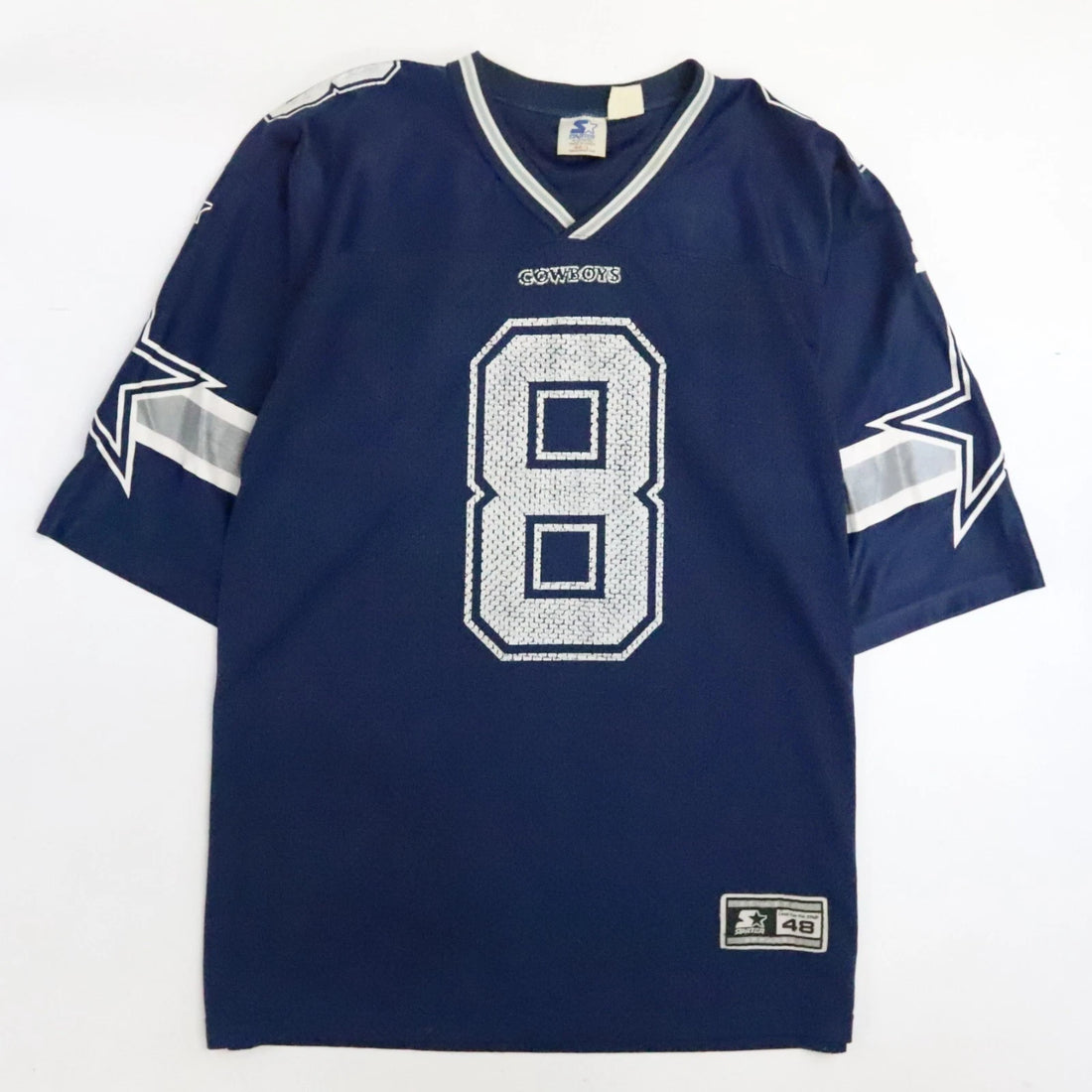 Vintage Dallas Cowboys Troy Aikman Starter Jersey Size 48 Large 1995 90s NFL