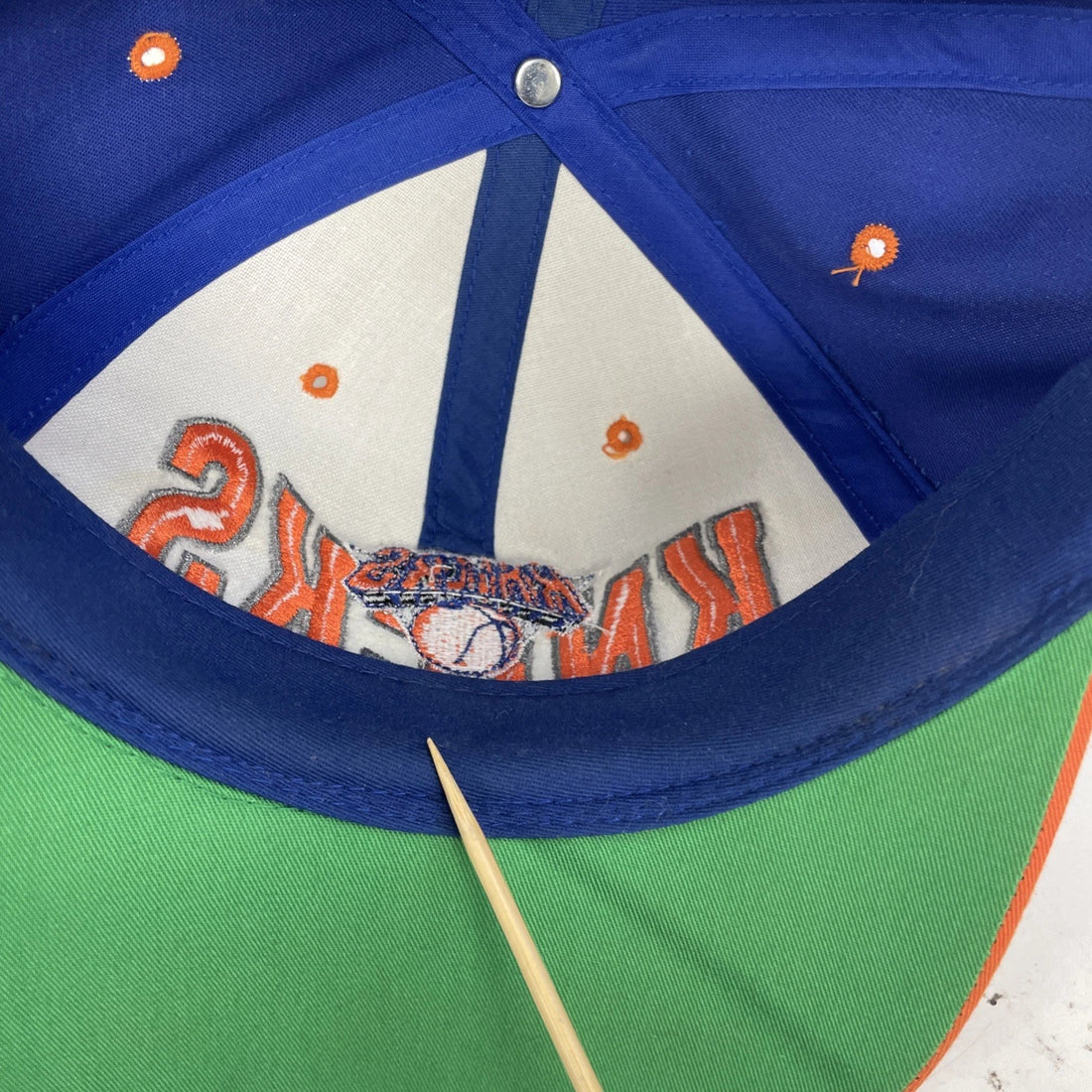 Vintage New York Knicks G Cap Snapback Hat Youth OSFA 90s NBA