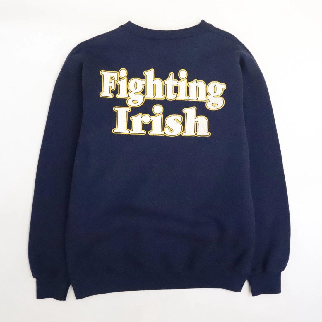 Vintage Notre Dame Fighting Irish Crewneck Sweatshirt Size Large NCAA