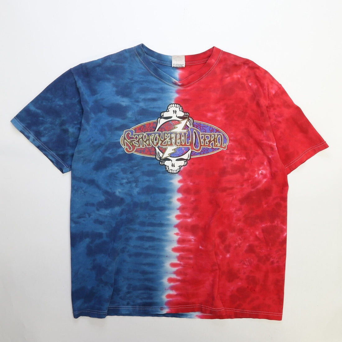 Vintage Grateful Dead Tie Dye T-Shirt Size Large Band Tee 2003