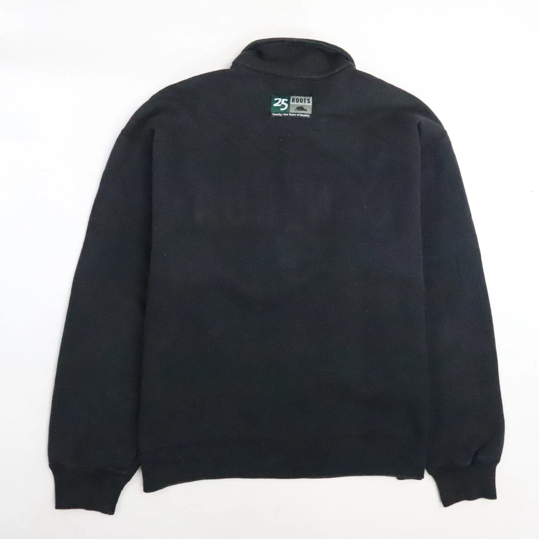 Canada Roots Athletic 1/4 Zip Pullover Sweater Size XL Black
