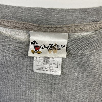 Vintage Mickey Mouse Walt Disney World Crewneck Sweatshirt Size Large